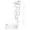 Бодистокинг с плетением на груди Passion BS099, One Size