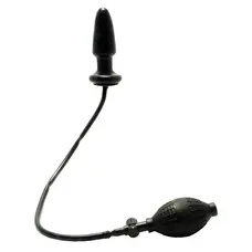 Seven Creations Inflatable Buttplug - Анальный вибратор, 10x4-7 см