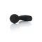 Анальна пробка Boys of Toys Silicone Black Curved Plug - розмір S