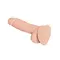 Strap-On-Me Soft Realistic Dildo Vanilla - L - реалистичный фаллоимитатор, 19х4.1 см (телесный)