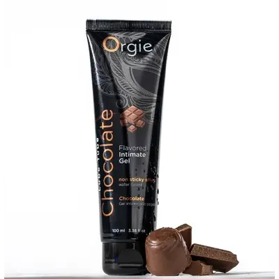 Orgie Lube Tube Chocolate - оральный лубрикант со вкусом шоколада, 100 мл