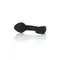 Анальна пробка Boys of Toys Silicone Black Curved Plug - розмір S