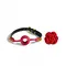 Zalo - Rose Ball Gag - Розкішний кляп у вигляді троянди