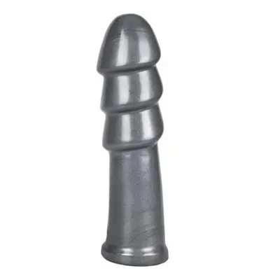 Doc Johnson American Bombshell B-10 Warhead Gun Metal, фалоімітатор для фістингу, 25.4х6,9 см