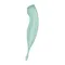 Satisfyer Twirling Pro+ - Точковий вібратор з вакуумною стимуляцією, 22.2х4 см (м'ятний)