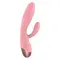 Wooomy Elali Rabbit Vibrator - Вибратор-кролик, 18х3 см (розовый)