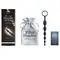 Fifty Shades of Grey Silicone Anal Beads - анальная цепочка, 18.4х2.4 см (черный)