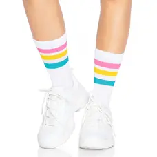 Leg Avenue - Pride crew socks Pansexual - Жіночі шкарпетки