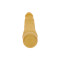 Get Real Gold Dicker Slim Vibrator - Вибратор на батарейках, 16х4.7 см (золотистый)