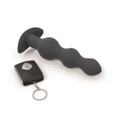 Dorcel Deep Secret M - анальний вібратор з дистанційним керуванням, 17х4.4 см (чорний)
