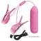 Затискачі для сосків з вібрацією та електростимуляцією Pretty Love Nipple Clips Romantic Wawe II