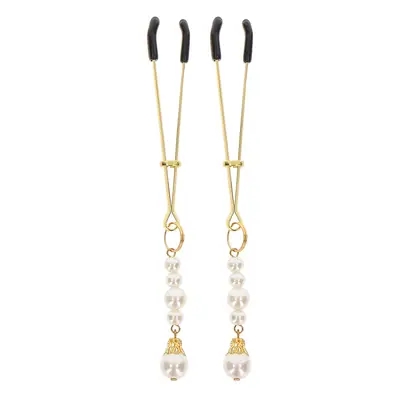 Зажимы для сосков Taboom Tweezers With Pearls