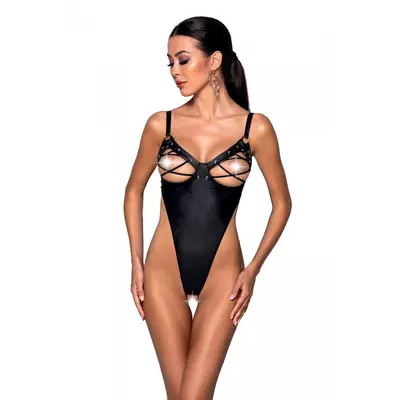 Passion Celine Body - Боді, XXL/XXXL (чорне)