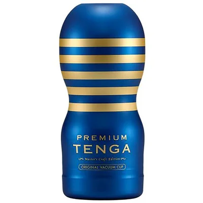 Tenga Premium Original Vacuum Cup Regular - мастурбатор, 15.5х6.9 см (белый)