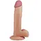 LoveToy - The Ultra Soft Dude Flesh 9 " - Фаллоимитатор с присоской, 21х4.1 см