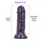 Фалоімітатор з ароматом ожини - Toyz4lovers Delicious Dildo Berries, 15 см