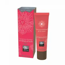 Shiatsu Stimulation Gel Гранат и Мускатный Орех - интимный стимулирующий гель, 30 мл