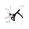 Toy Joy Strap-On Pleasure Harness - Трусики для страпона, (черный) Toy Joy Strap-On Pleasure Harness - Трусики для страпона, (черный)