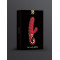 Gvibe Gcandy Mini - Витой вибратор с клиторальным стимулятором, 12х3.7 см (красный)