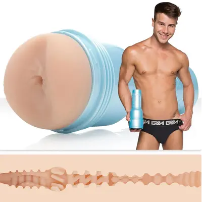Fleshlight Fleshjack Boys Allen King Majestic - мастурбатор в виде ануса, 25х7 см