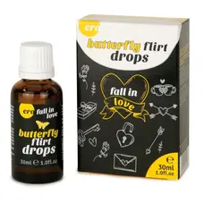Hot Ero Butterfly Flirt-збуджуючі краплі для двох, 30 мл.