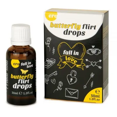 Hot Ero Butterfly Flirt - Возбуждающие капли для двоих, 30 мл.