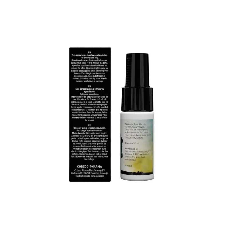 Спрей пролонгатор Cobeco Black Stone, 15 мл Спрей пролонгатор Cobeco Black Stone, 15 мл