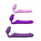 Безремневой страпон Adrien Lastic Queens L , 17.5 см
