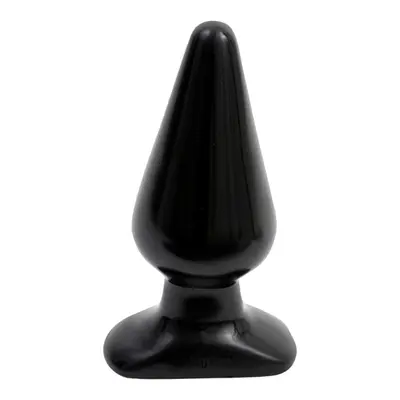 Анальная пробка Classic Butt Plug Large, черный, 12,7x5,7 см