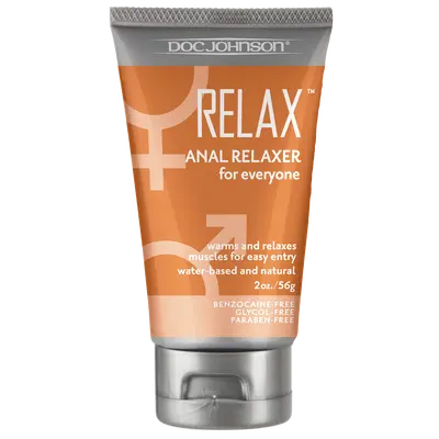 Doc Johnson Relax Anal Relaxer - Розслаблюючий та розігріваючий гель для анального сексу, 56 г