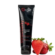 Orgie Lube Tube Strawberry - оральный лубрикант со вкусом клубники, 100 мл