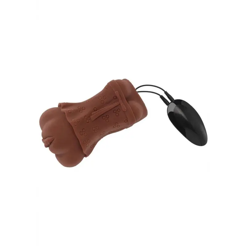 Bangers Super Wet Tight Twat - реалистичный мастурбатор с вибрацией 13,5х1см (коричневый) Bangers Super Wet Tight Twat - реалистичный мастурбатор с вибрацией 13,5х1см (коричневый)