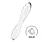 Двухсторонний фаллоимитатор Satisfyer Dazzling Crystal 1, 18,5 см