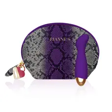 Rianne S: Boa Mini Purple - Вібратор для точки G, 10 режимів, 14х3.5 см (фіолетовий)