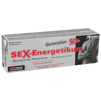 Возбуждающий крем для мужчин 50+ Eropharm Sexenergy Cream, 40 мл