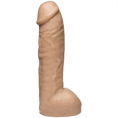 Doc Johnson Realistic Hung Vac-U-Lock великий фалоімітатор реаліст, 31.8х7 см