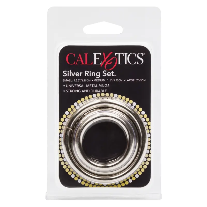 Набор колец Silver Ring - 3 Piece Set Набор колец Silver Ring - 3 Piece Set