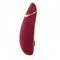 Womanizer Premium 2 + Лубрикант 50 мл - Инновационный клиторальный вакуумный стимулятор, 15.5х3.5 см (бордовый)