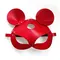 Кожаная маска мышки Art of Sex - Mouse Mask красная