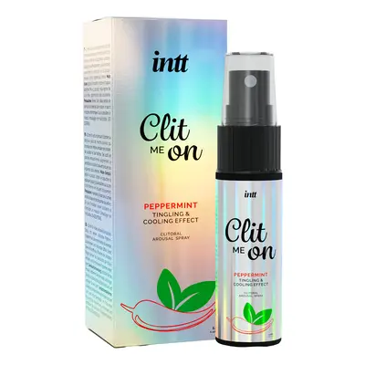 Возбуждающий спрей для клитора Intt Clit Me On, 12 мл (мята)