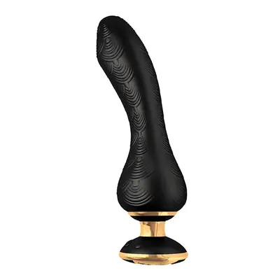 Shunga - Sanya Intimate Massager - Вібратор для точки G, 18.5х3.8 см (чорний)