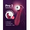 Satisfyer Pro 2 Generation 3 with Liquid Air Connect App Wine Red - Вакуумный клиторальный стимулятор 3 поколения
