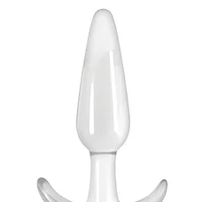 Ns Novelties Jelly Rancher T-Plug Smooth - Анальный стимулятор, 8х3 см (прозрачный)