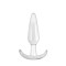 Ns Novelties Jelly Rancher T-Plug Smooth - Анальный стимулятор, 8х3 см (прозрачный)
