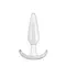 Ns Novelties Jelly Rancher T-Plug Smooth - Анальный стимулятор, 8х3 см (прозрачный)