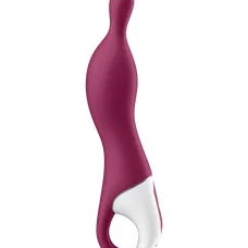 Satisfyer - A-Mazing 1 - Инновационный вибратор для точки А, 21.7х3.8 см (ягодный)