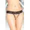 SoftLine G-String 2 482 - Жіночі стрінги, M/L (чорний)