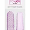 Toy Joy Sexy Finger Ticklers - Набор насадок на палец, 7х3 см (пурпурный)