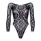 Еротичне боді-бодістокінг Leg Avenue Snap crotch thong back teddy, S/M