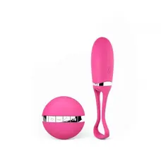 Dorcel Secret Delight Magenta виброяйцо с пультом ДУ, турборежимом и голосовым управлением, 7х3.2 см (розовый)